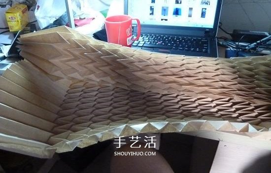 創(chuàng)意紙燈罩的折紙方法 漂亮燈罩的折法圖解 -  rpnrmr.com