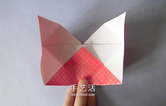 愛心插花的折法圖解 簡單帶花瓶的心形折紙 -  rpnrmr.com