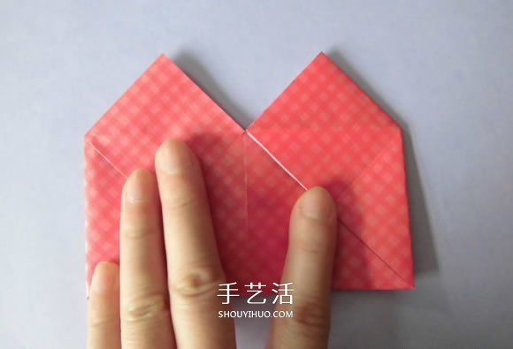 愛心插花的折法圖解 簡單帶花瓶的心形折紙 -  rpnrmr.com