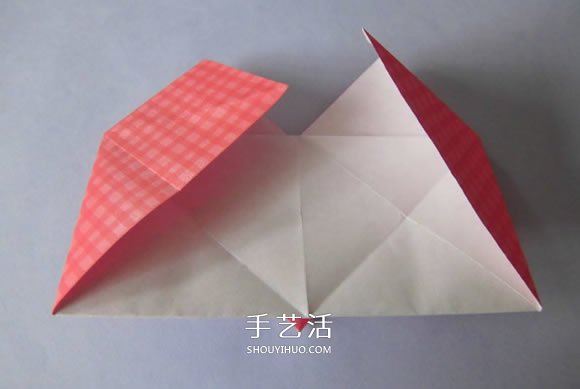 愛心插花的折法圖解 簡單帶花瓶的心形折紙 -  rpnrmr.com
