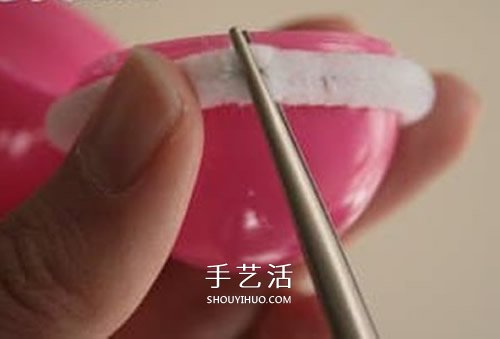 奇趣蛋塑料蛋殼廢物利用 手工制作復活節(jié)彩蛋 -  rpnrmr.com