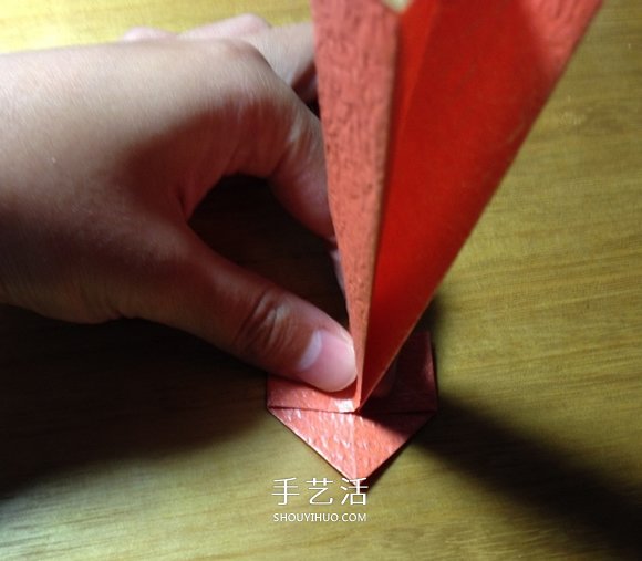 愛心戒指的折法圖解 怎么折心形戒指的教程 -  rpnrmr.com