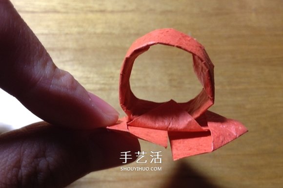 愛心戒指的折法圖解 怎么折心形戒指的教程 -  rpnrmr.com