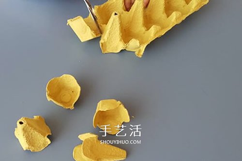 雞蛋托做娃娃的方法 廢物利用DIY人偶娃娃掛飾 -  rpnrmr.com