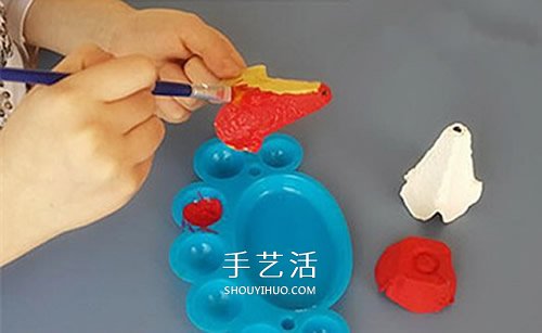 雞蛋托做娃娃的方法 廢物利用DIY人偶娃娃掛飾 -  rpnrmr.com