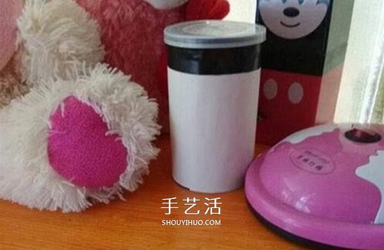 薯片桶廢物利用DIY 手工制作簡易存錢罐圖解 -  rpnrmr.com