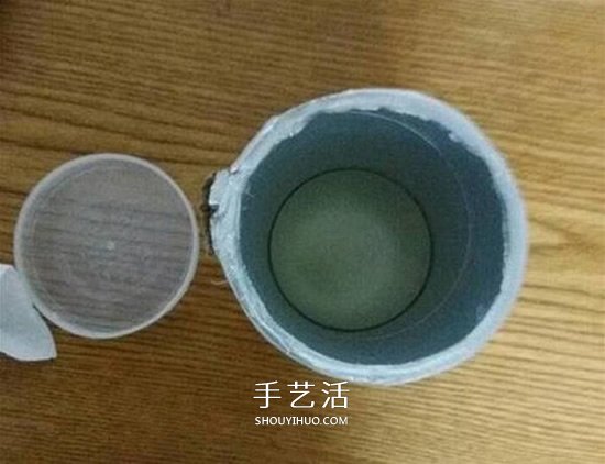薯片桶廢物利用DIY 手工制作簡易存錢罐圖解 -  rpnrmr.com