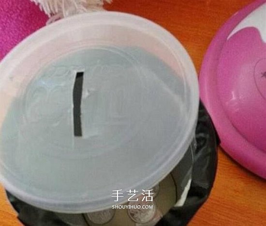 薯片桶廢物利用DIY 手工制作簡易存錢罐圖解 -  rpnrmr.com