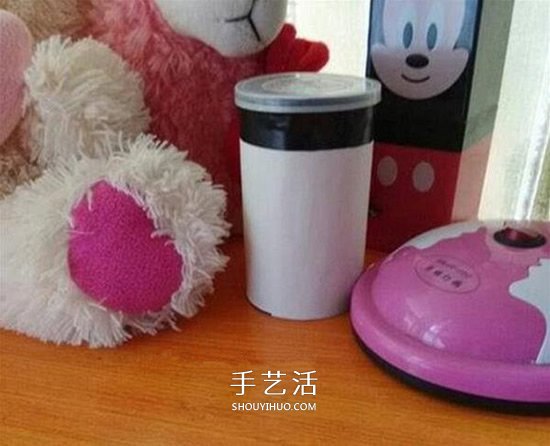 薯片桶廢物利用DIY 手工制作簡易存錢罐圖解 -  rpnrmr.com