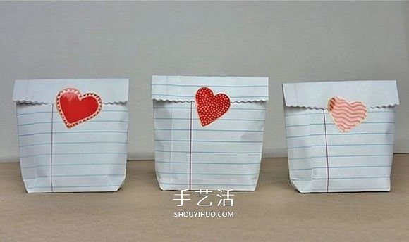 迷你小袋子折法圖解 簡易禮品紙袋折紙教程 -  rpnrmr.com