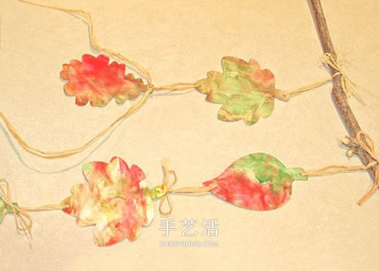 感受秋天的味道！幼兒手工制作樹葉掛飾的方法 -  rpnrmr.com