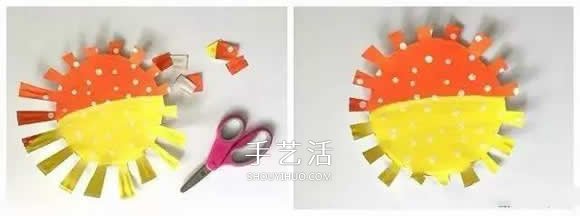 幼兒園手工制作河豚 紙餐盤(pán)做卡通河豚的方法 -  rpnrmr.com