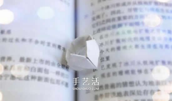 情人間的浪漫小手工：一張紙折愛心戒指圖解 -  rpnrmr.com