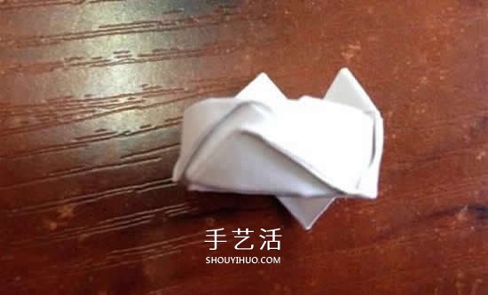 情人間的浪漫小手工：一張紙折愛心戒指圖解 -  rpnrmr.com