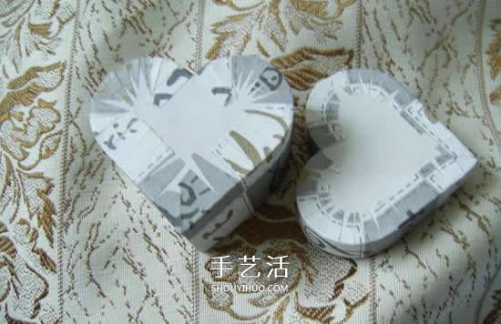 簡(jiǎn)單又好看的愛(ài)心禮品盒手工制作方法圖解 -  rpnrmr.com
