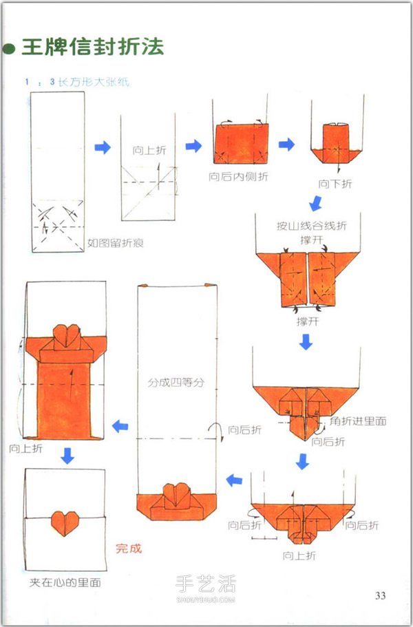 愛心怎么折？76種簡單心形的折紙方法圖解大全 -  rpnrmr.com