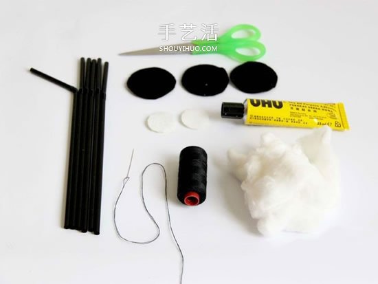 手工蜘蛛怎么做圖解 吸管手工制作萬圣節(jié)蜘蛛 -  rpnrmr.com