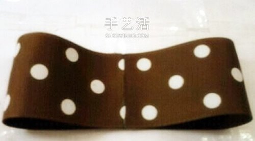 用兩種顏色緞帶 DIY制作雙色蝴蝶結發(fā)卡圖解 -  rpnrmr.com