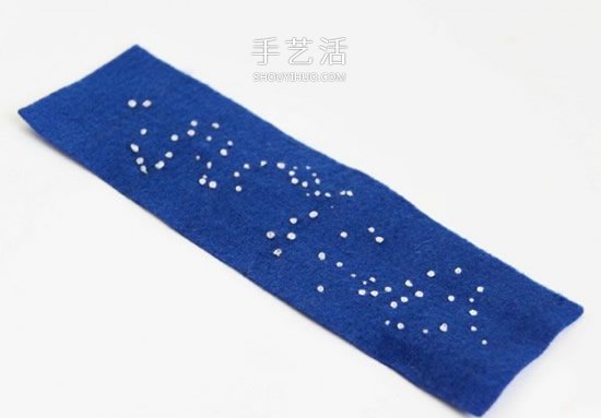 最愛美麗的星空！手工布藝星空腕帶的做法 -  rpnrmr.com