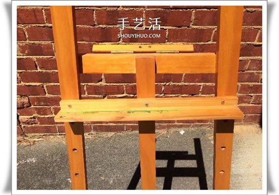 不要的畫架廢物利用 DIY改造電視架的方法 -  rpnrmr.com
