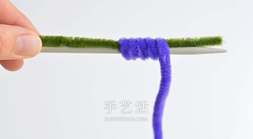 怎么用扭扭棒做薰衣草 非常簡單的手工小制作 -  rpnrmr.com