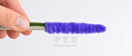 怎么用扭扭棒做薰衣草 非常簡單的手工小制作 -  rpnrmr.com