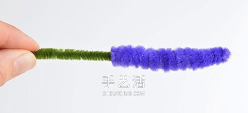 怎么用扭扭棒做薰衣草 非常簡單的手工小制作 -  rpnrmr.com