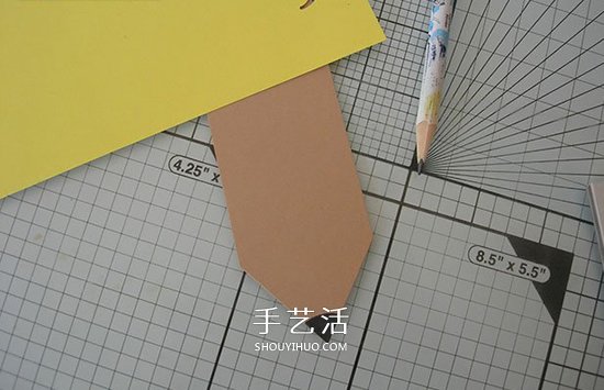 教師節(jié)小禮物的制作 卡紙做可愛的鉛筆書簽 -  rpnrmr.com