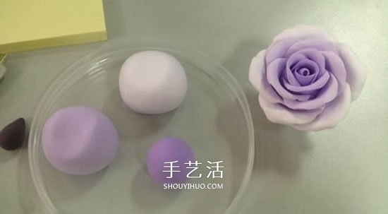 超輕粘土玫瑰花教程圖解 讓人驚艷的漸變色！ -  rpnrmr.com