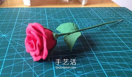超輕粘土玫瑰花教程圖解 讓人驚艷的漸變色！ -  rpnrmr.com