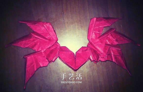 六翼熾天使之心的折紙方法圖解 超多詳細(xì)步驟！ -  rpnrmr.com