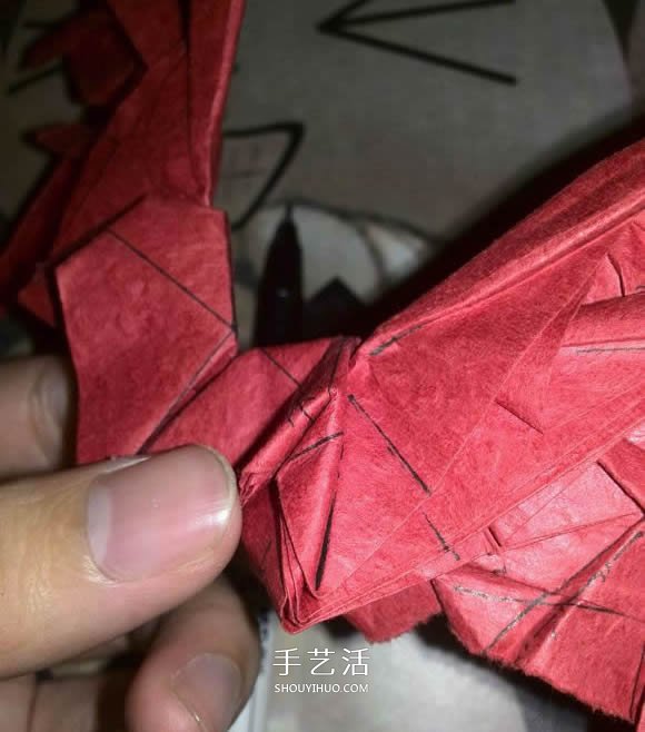 六翼熾天使之心的折紙方法圖解 超多詳細(xì)步驟！ -  rpnrmr.com