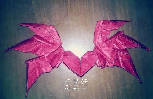六翼熾天使之心的折紙方法圖解 超多詳細(xì)步驟！ -  rpnrmr.com