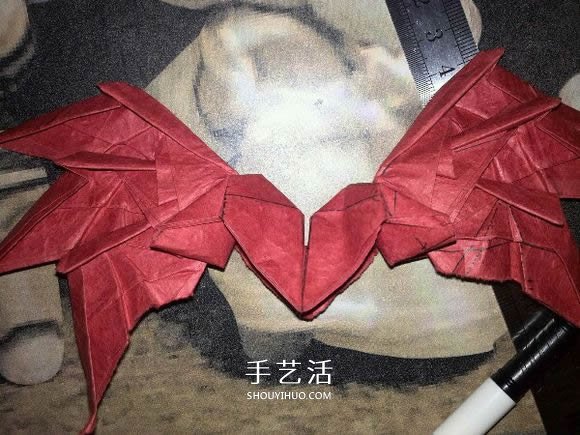 六翼熾天使之心的折紙方法圖解 超多詳細(xì)步驟！ -  rpnrmr.com