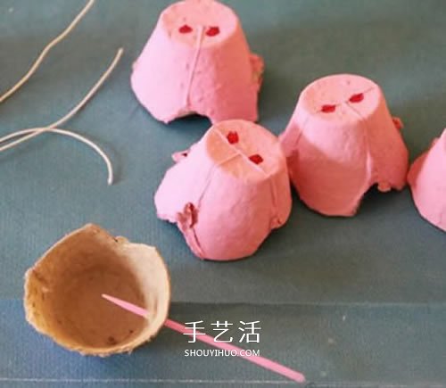 送你一個(gè)小豬佩奇鼻子！雞蛋托做豬鼻子的方法 -  rpnrmr.com