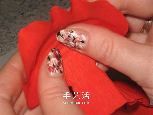 皺紋紙做花：漂亮紙玫瑰花的制作方法圖解 -  rpnrmr.com