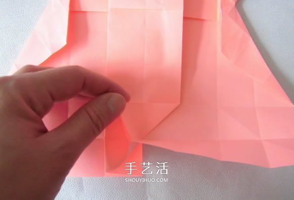 百合花紙巾盒的折法 帶花紙巾盒怎么折圖解 -  rpnrmr.com
