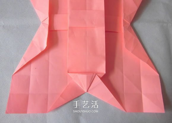 百合花紙巾盒的折法 帶花紙巾盒怎么折圖解 -  rpnrmr.com
