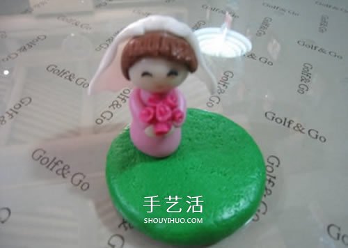 軟陶結(jié)婚娃娃的制作方法 很漂亮的婚慶裝飾擺件 -  rpnrmr.com