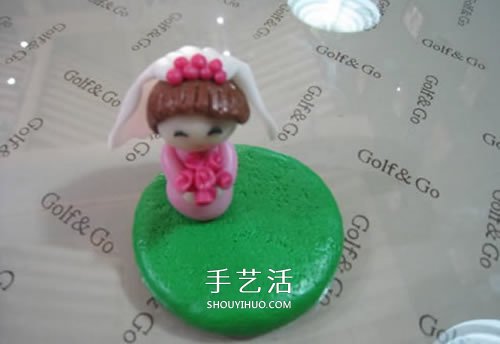 軟陶結(jié)婚娃娃的制作方法 很漂亮的婚慶裝飾擺件 -  rpnrmr.com