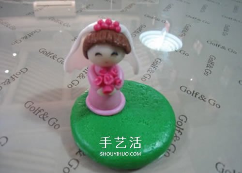 軟陶結(jié)婚娃娃的制作方法 很漂亮的婚慶裝飾擺件 -  rpnrmr.com