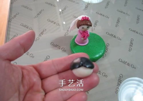 軟陶結(jié)婚娃娃的制作方法 很漂亮的婚慶裝飾擺件 -  rpnrmr.com