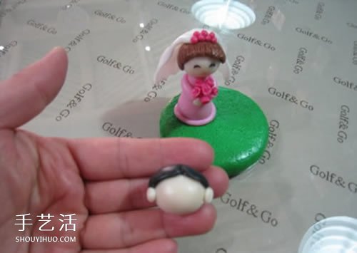 軟陶結(jié)婚娃娃的制作方法 很漂亮的婚慶裝飾擺件 -  rpnrmr.com