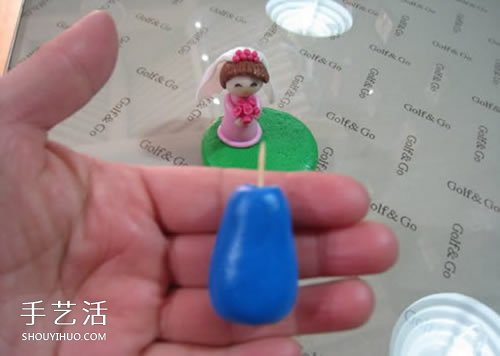 軟陶結(jié)婚娃娃的制作方法 很漂亮的婚慶裝飾擺件 -  rpnrmr.com