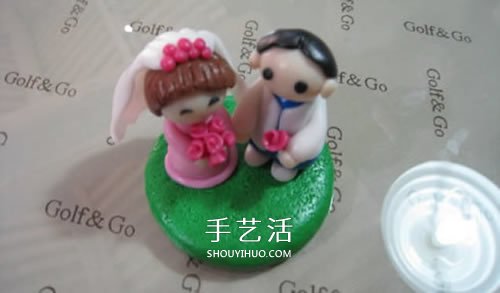 軟陶結(jié)婚娃娃的制作方法 很漂亮的婚慶裝飾擺件 -  rpnrmr.com