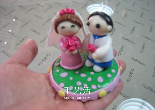 軟陶結(jié)婚娃娃的制作方法 很漂亮的婚慶裝飾擺件 -  rpnrmr.com