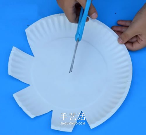 幼兒手工做向日葵的方法 紙盤向日葵制作圖片 -  rpnrmr.com