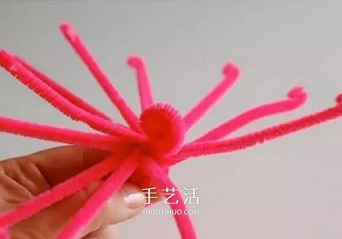 扭扭棒花朵戒指的做法 幼兒手工制作戒指教程 -  rpnrmr.com