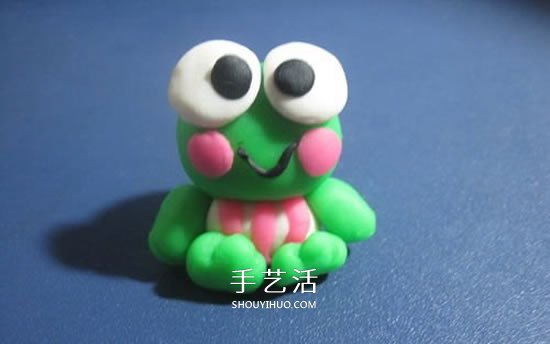 做一只可愛的豆糕蛙 橡皮泥制作小青蛙圖解 -  rpnrmr.com