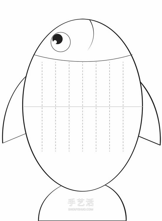紙編小魚的詳細(xì)教程 彩紙做小魚的創(chuàng)意方法 -  rpnrmr.com